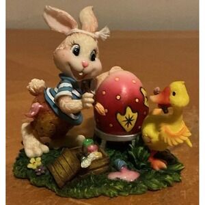 Cottontale Collection 3" Bunny With Easter Egg Figurine